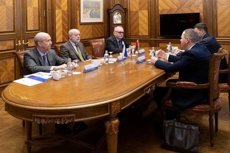 Встреча с руководством Белорусского института стратегических исследований